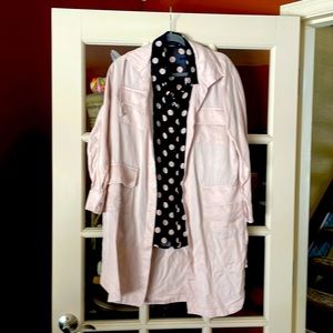 Sanctuary blouse paired with BB Dakota jacket